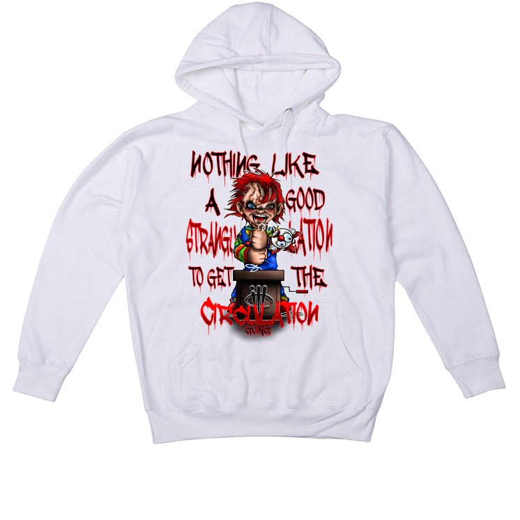 Air Jordan 8 “Playoffs” | illcurrency White T-Shirt (Chucky)