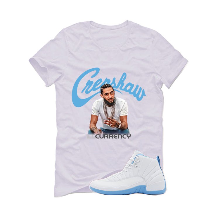 Air Jordan 12 Melo White T-Shirt (Crenshaw)| illcurrency