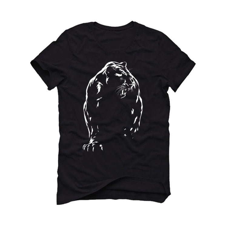Air Jordan 4 Black Cat Matching T-Shirt, Sweatshirts & Hoodies Black T-Shirt (Panther)| illcurrency