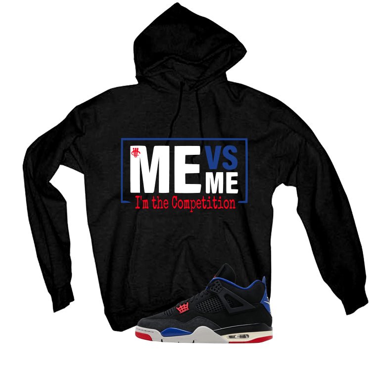 Air Jordan 4 Rare Air Black T-Shirt (Me Vs Me)| illcurrency