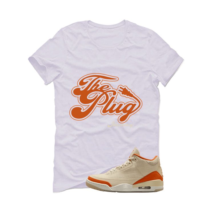 Air Jordan 3 WMNS Starfish White T-Shirt (The Plug)| illcurrency