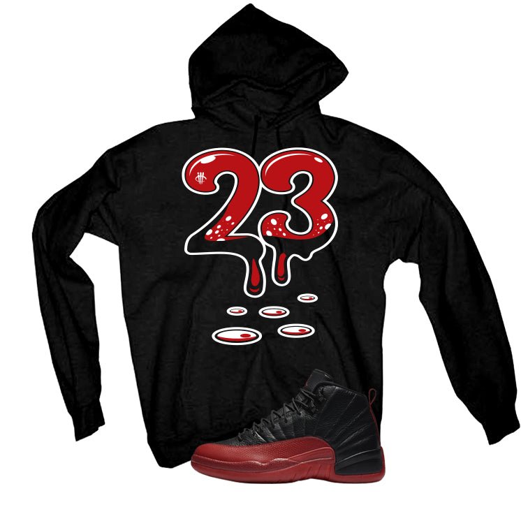 Air Jordan 12 Flu Game 2025 Black T-Shirt (23)| illcurrency