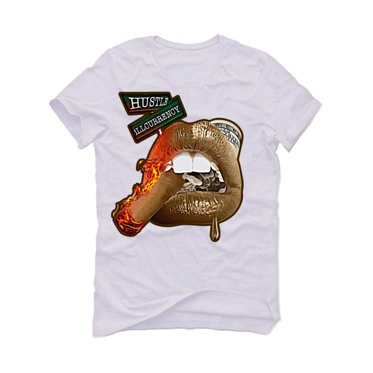 Jordan 1 Retro High OG Palomino - White T-Shirt (HABANERO LIPS)