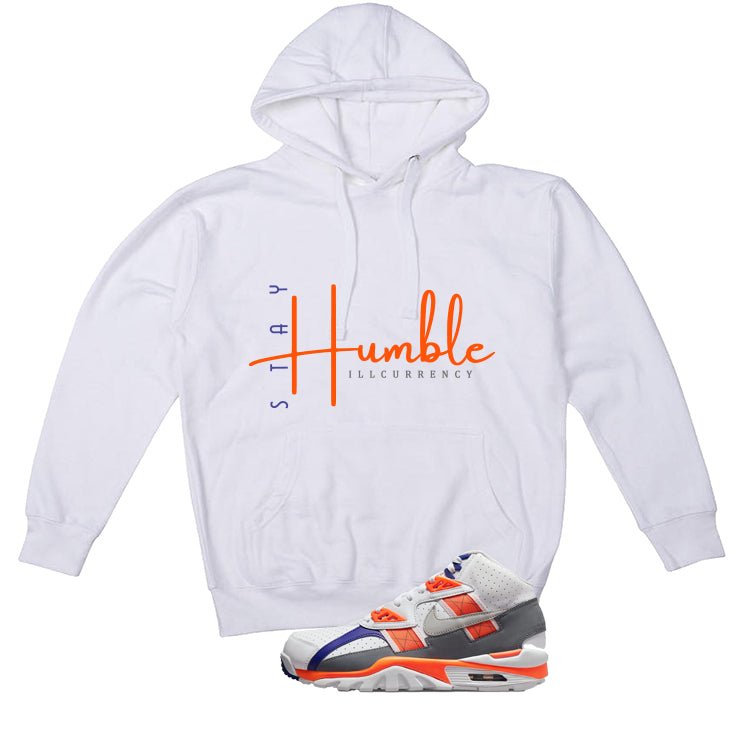 Bo Jackson’s Nike Air Trainer SC Auburn White T-Shirt (Stay Humble)| illcurrency
