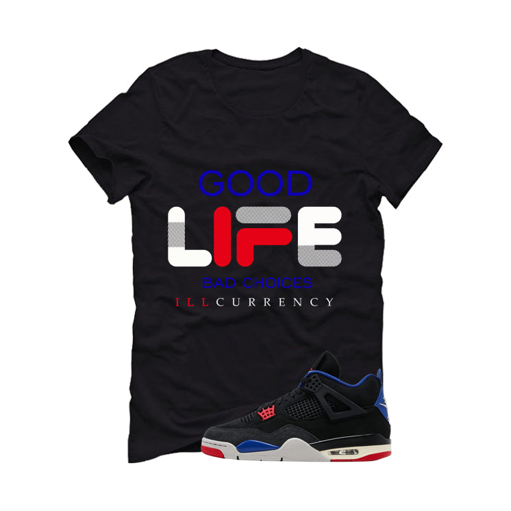 Air Jordan 4 Rare Air Black T-Shirt (Bad Choices)| illcurrency