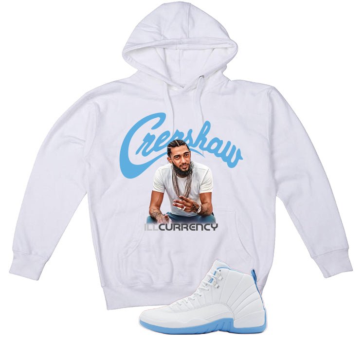 Air Jordan 12 Melo White T-Shirt (Crenshaw)| illcurrency