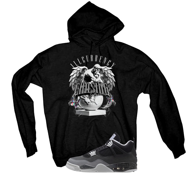 Air Jordan 4 Fear Pack Black T-Shirt (Chasing Dreams)| illcurrency