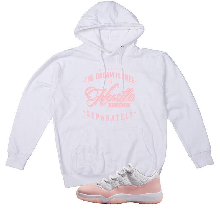 Air Jordan 11 Low WMNS Legend Pink White T-Shirt (The dream is free)| illcurrency