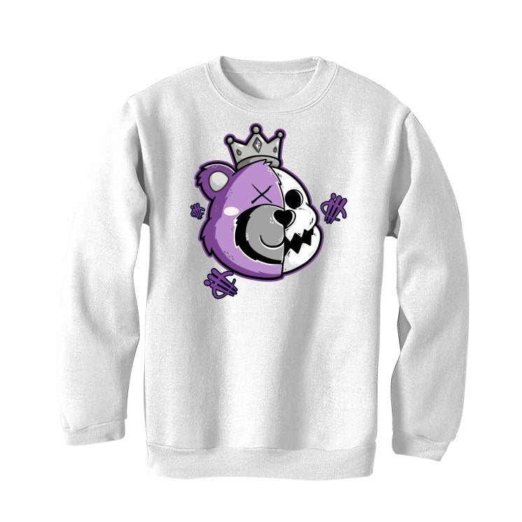 Reebok Question Mid “Grape Toe”| ILLCURRENCY White T-Shirt (HALF KING BEAR)