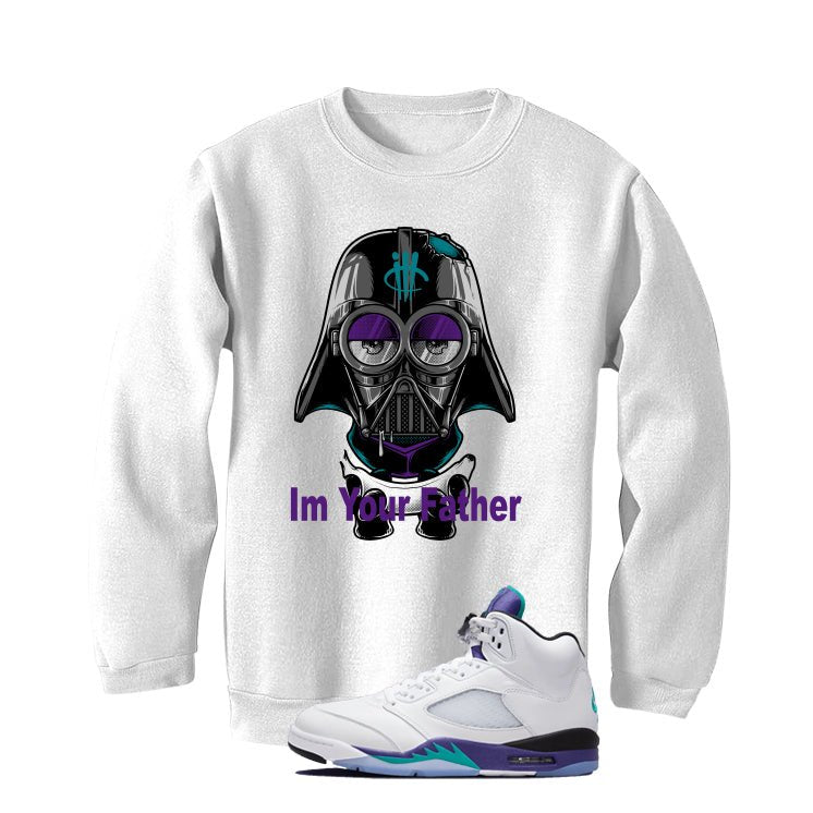 Air Jordan 5 OG Grape White T-Shirt (I'm Your Father)| illcurrency