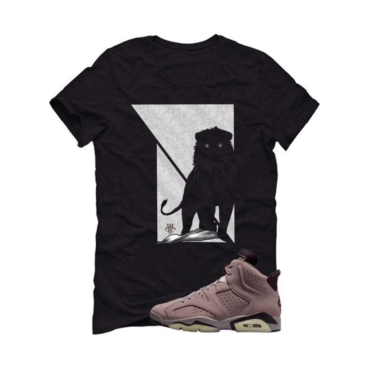 A Ma Maniere x Air Jordan 6 Built for This Matching T-Shirt, Sweatshirts & Hoodies Black T-Shirt (Lion)| illcurrency
