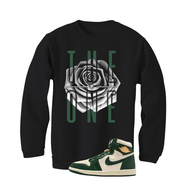 Air Jordan 1 High OG WMNS Fir Matching T-Shirt, Sweatshirts & Hoodies Black T-Shirt (The One)| illcurrency