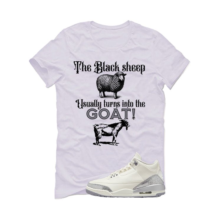 Air Jordan 3 WMNS Sail White T-Shirt (the black sheep usually turns into the GOAT!)| illcurrency