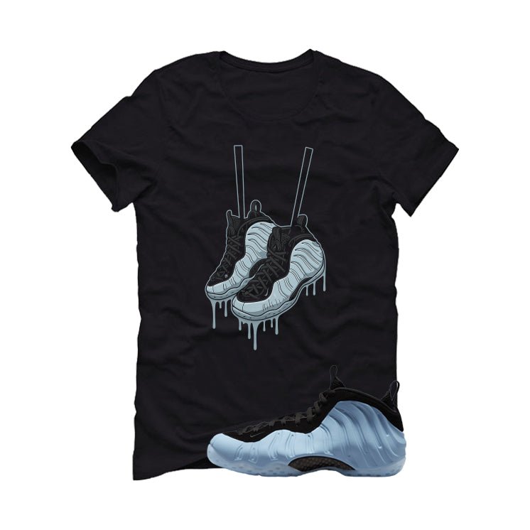 Nike Air Foamposite One Psychic Blue Black T-Shirt (Foams)| illcurrency