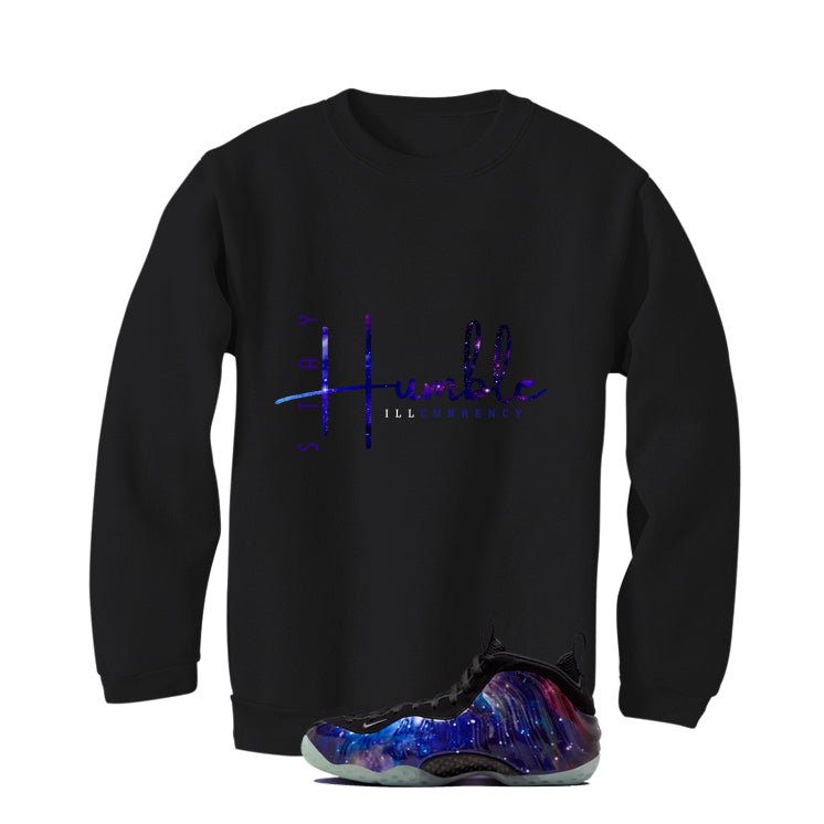 Nike Air Foamposite One Galaxy Black T-Shirt (Stay Humble)| illcurrency