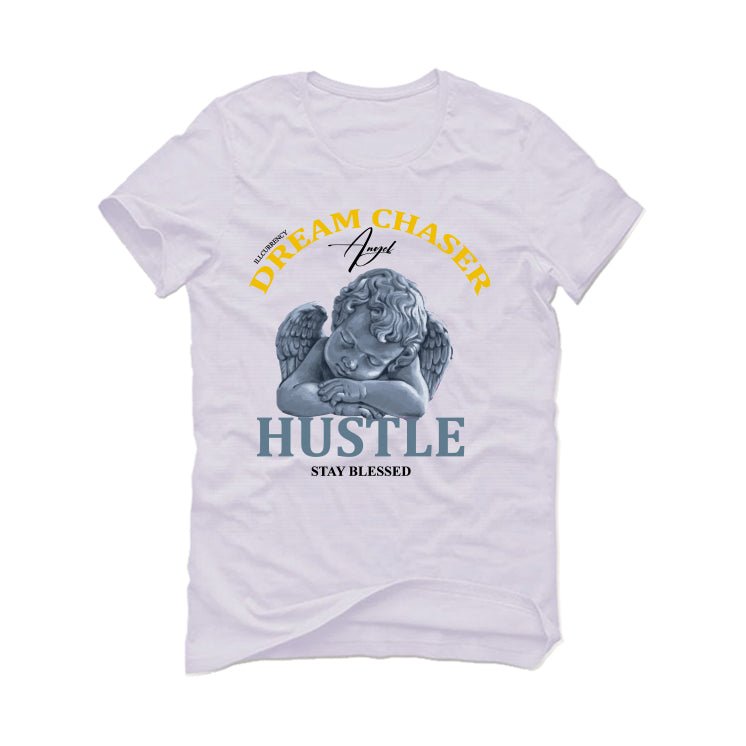 AIR JORDAN 13 “BLUE GREY” | illcurrency White T-Shirt (Dream Chaser Angel)