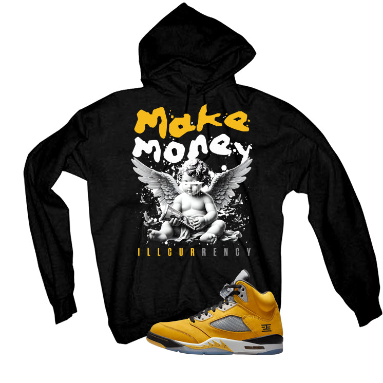 Air Jordan 5 Tokyo Matching T-Shirt, Sweatshirts & Hoodies Black T-Shirt (Make Money)| illcurrency