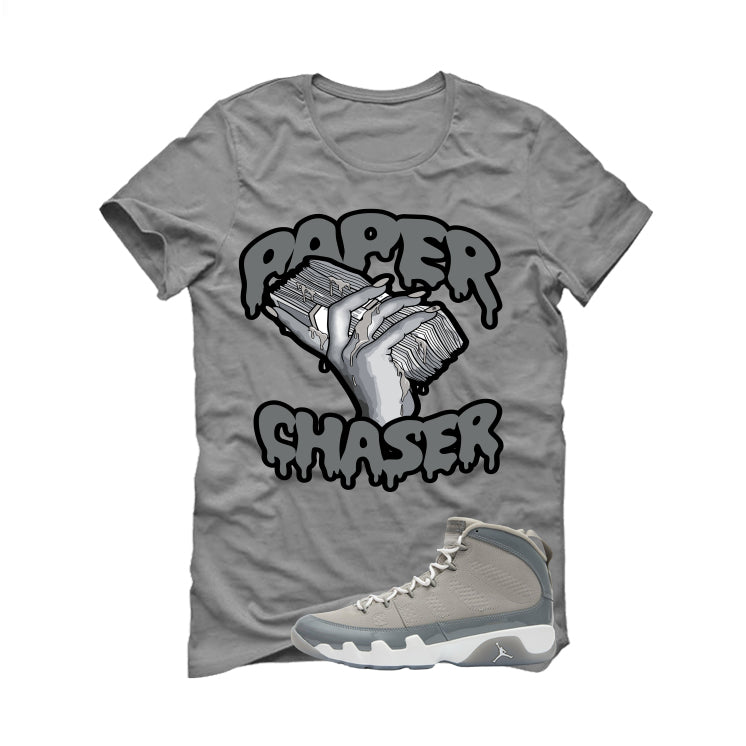 Air Jordan 9 Cool Grey Grey T-Shirt (Paper Chaser)| illcurrency