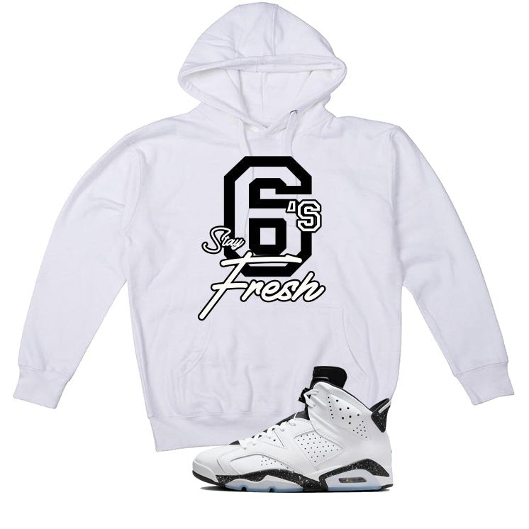 Air Jordan 6 Reverse Oreo White T-Shirt (Stay Fresh)| illcurrency