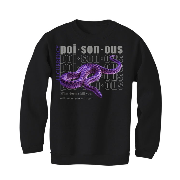 Air Jordan 13 Retro Purple Venom - Black T-Shirt (POISONOUS)