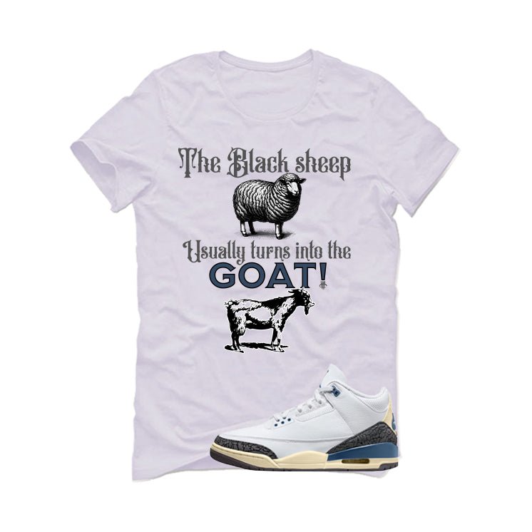 Air Jordan 3 OG SP Diffused Blue White T-Shirt (the black sheep usually turns into the GOAT!)| illcurrency