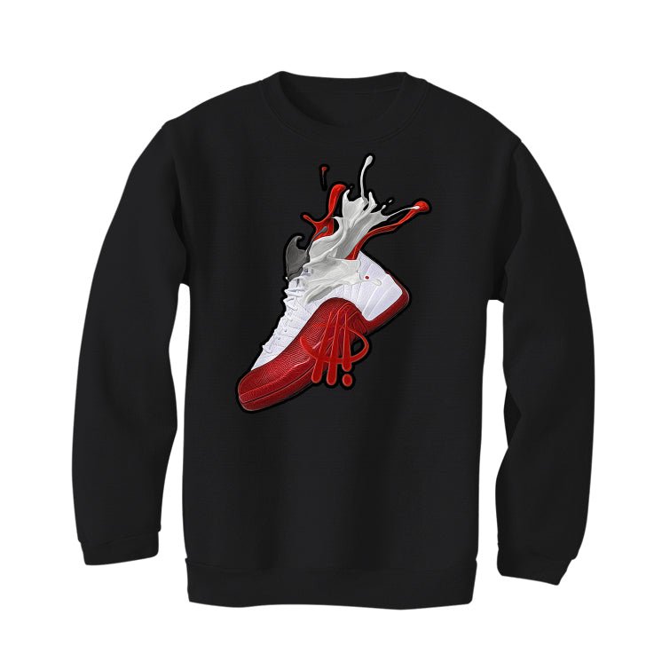 Air Jordan 12 OG “Cherry” Black T-Shirt (SPLASH CHERRY)