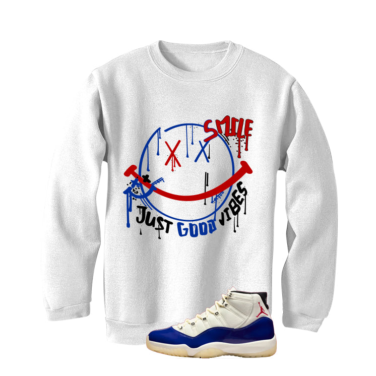 Air Jordan 11 Rare Air Matching T-Shirt, Sweatshirts & Hoodies White T-Shirt (Smile)| illcurrency