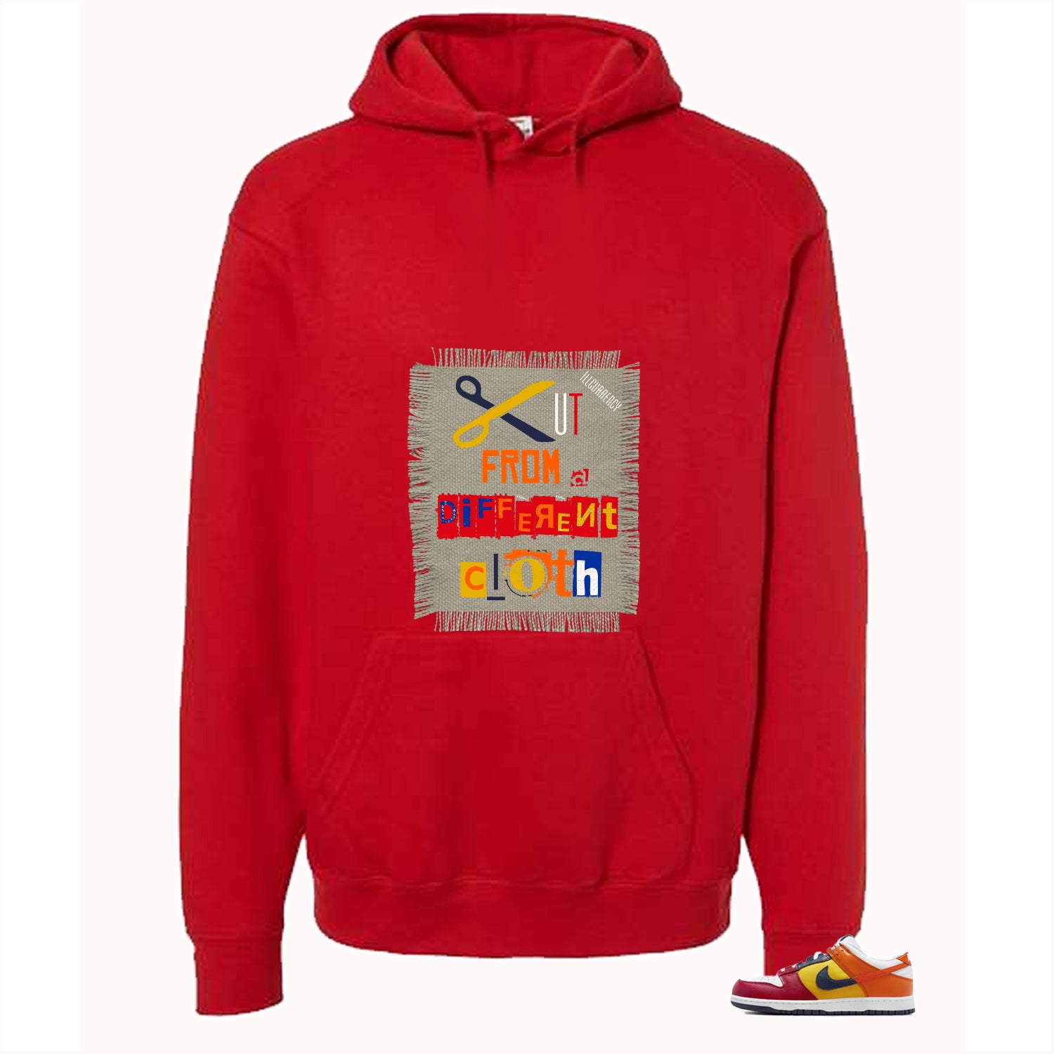 Nike Dunk Low CO.JP What The Red T-Shirt (Cut from a different cloth)| illcurrency