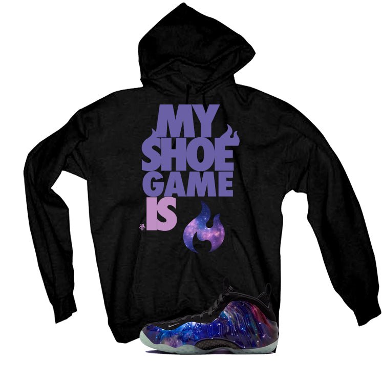 Nike Air Foamposite One Galaxy Black T-Shirt (My Shoe Game Is)| illcurrency
