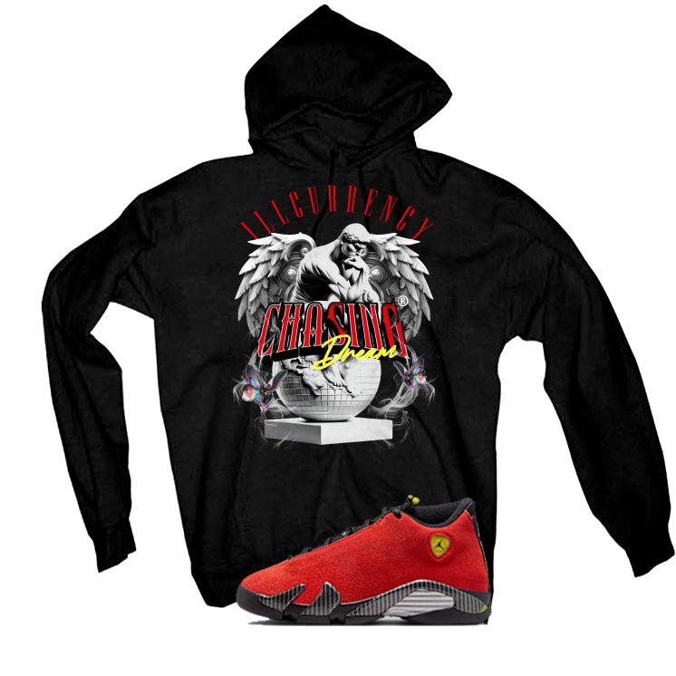 Air Jordan 14 Ferrari Black T-Shirt (Chasing Dreams)| illcurrency