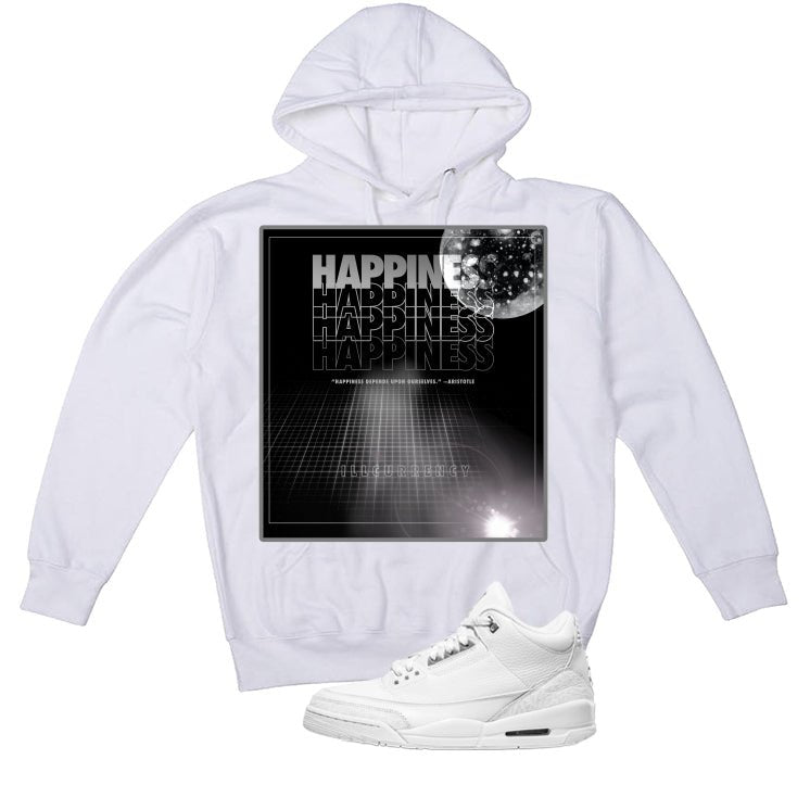 Air Jordan 3 Pure Money White T-Shirt (HAPPINESS)| illcurrency