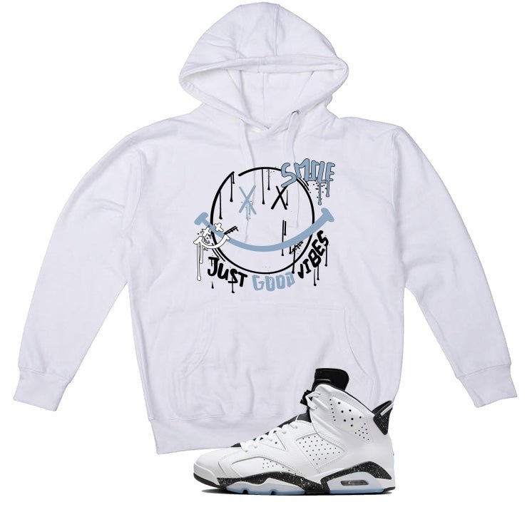 Air Jordan 6 Reverse Oreo White T-Shirt (Smile)| illcurrency