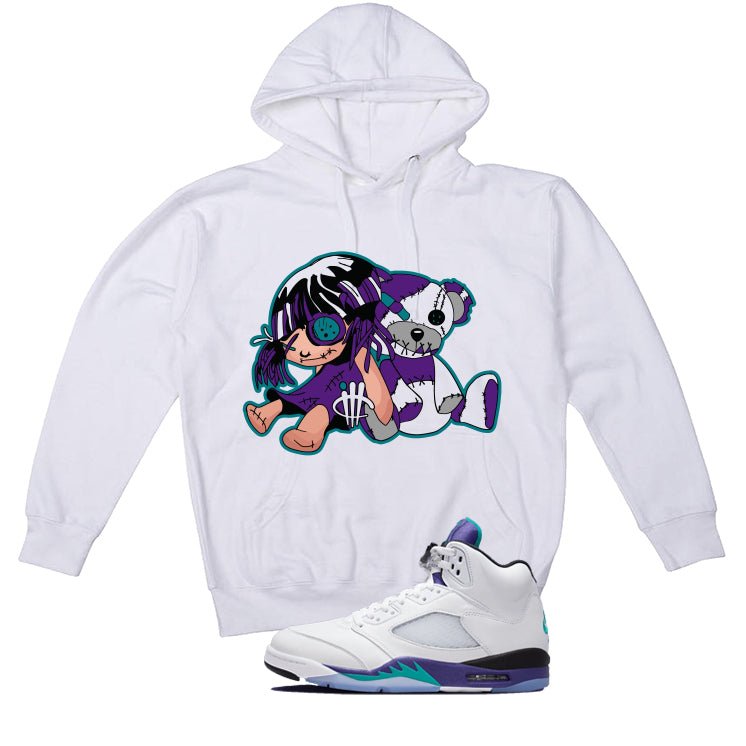 Air Jordan 5 OG Grape White T-Shirt (Rag Toys)| illcurrency