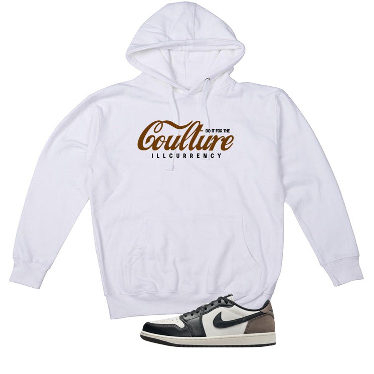 Air Jordan 1 Low OG Mocha White T-Shirt (Coulture)| illcurrency