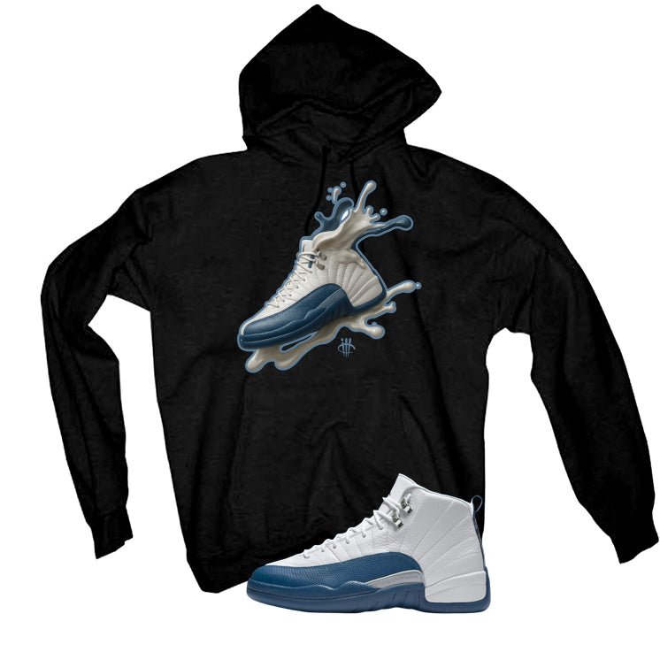Air Jordan 12 French Blue Black T-Shirt (Splash Shoe)| illcurrency
