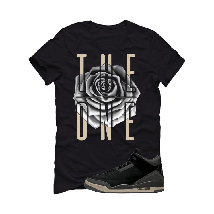 A Ma Maniere x Air Jordan 3 Black Black T-Shirt (The One)| illcurrency