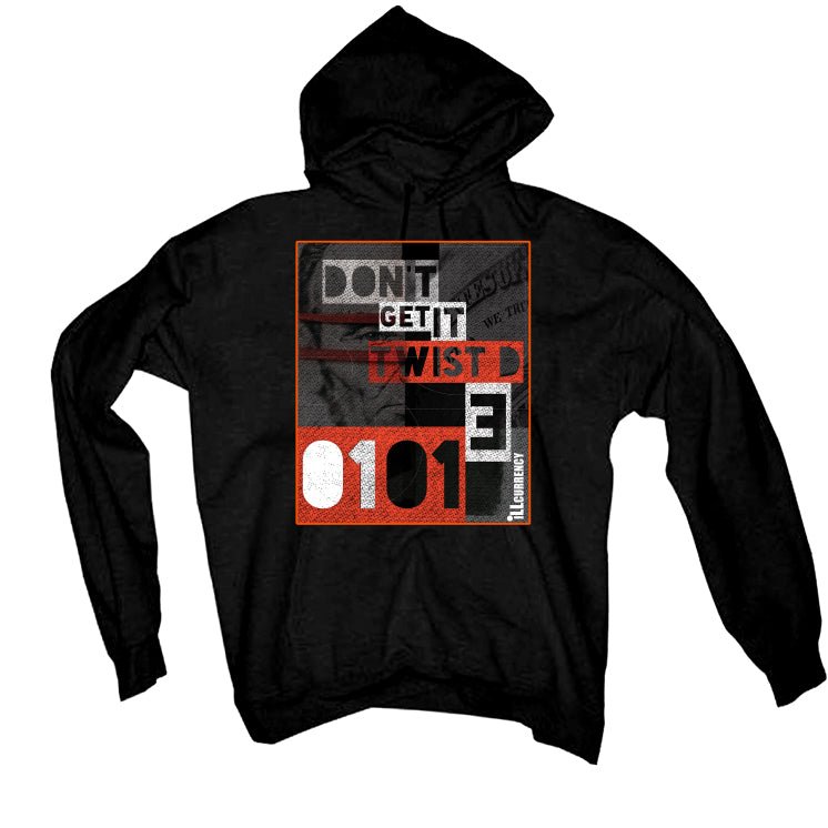 Air Jordan 12 “Brilliant Orange” | illcurrency Black T-Shirt (DON'T GET IT TWISTED)