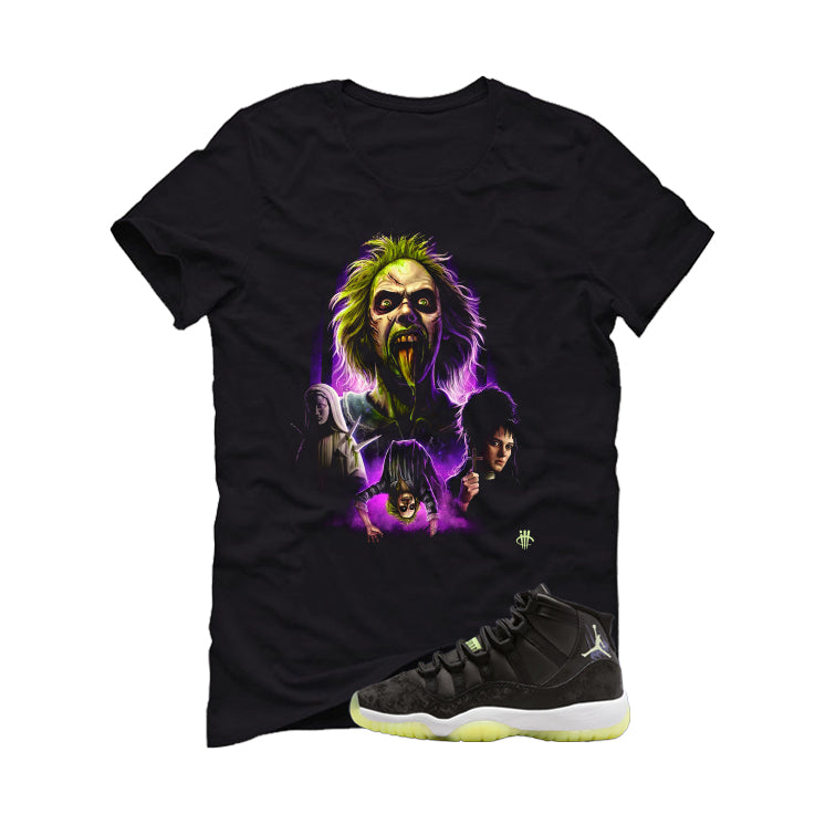 Air Jordan 11 GS Inner Beast Matching T-Shirt, Sweatshirts & Hoodies Black T-Shirt (Beetlejuice)| illcurrency