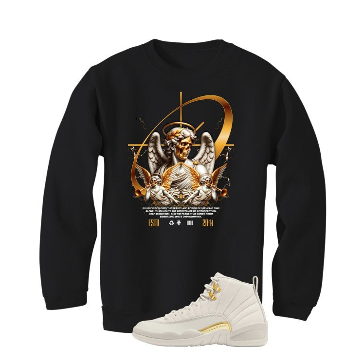 Air Jordan 12 WMNS Phantom Black T-Shirt (Solitude)| illcurrency