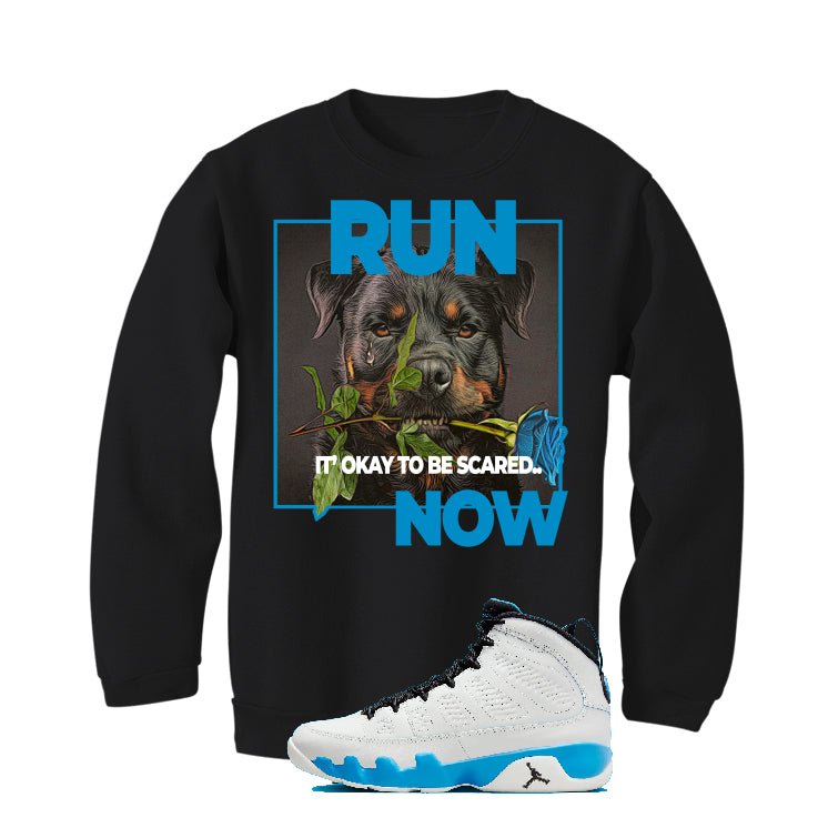 Air Jordan 9 “Powder Blue” | illcurrency Black T-Shirt (RUN)
