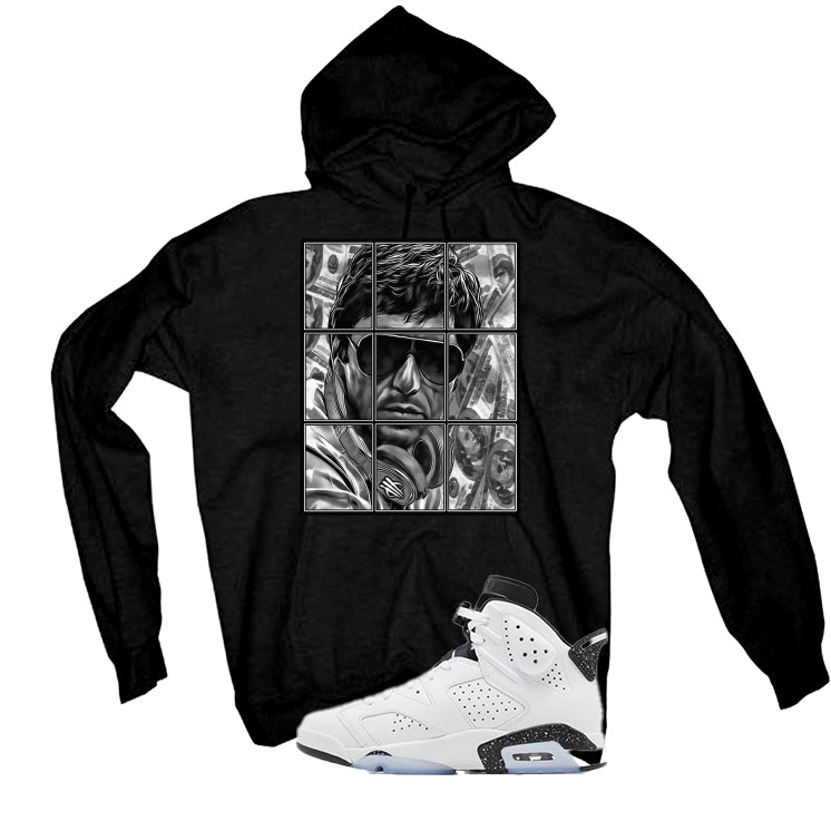 Air Jordan 6 Reverse Oreo Black T-Shirt (PACINO)| illcurrency