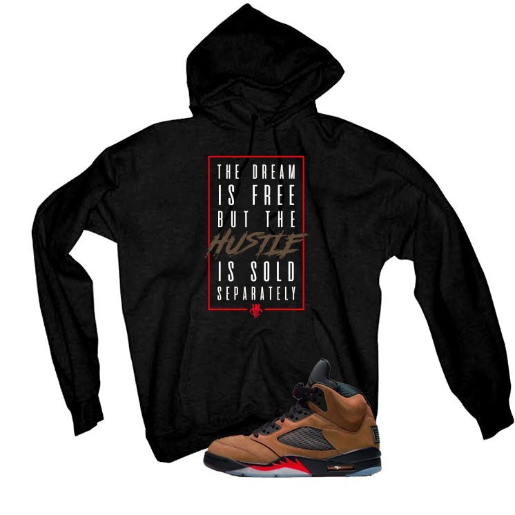 Air Jordan 5 Archaeo Brown Black T-Shirt (Dream is Free)| illcurrency
