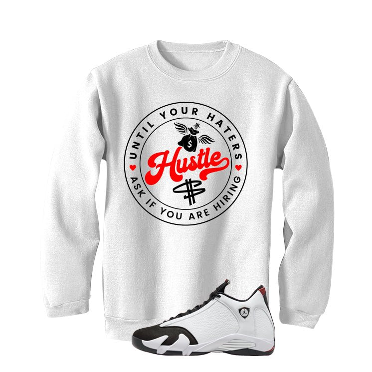 Air Jordan 14 Black Toe White T-Shirt (Haters Catch Up)| illcurrency