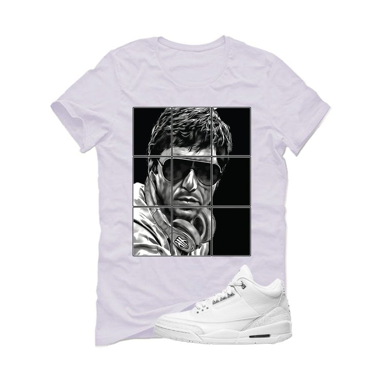 Air Jordan 3 Pure Money White T-Shirt (Pacino)| illcurrency