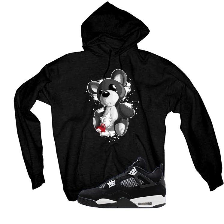 Air Jordan 4 White Thunder Black T-Shirt (Big Teddy)| illcurrency