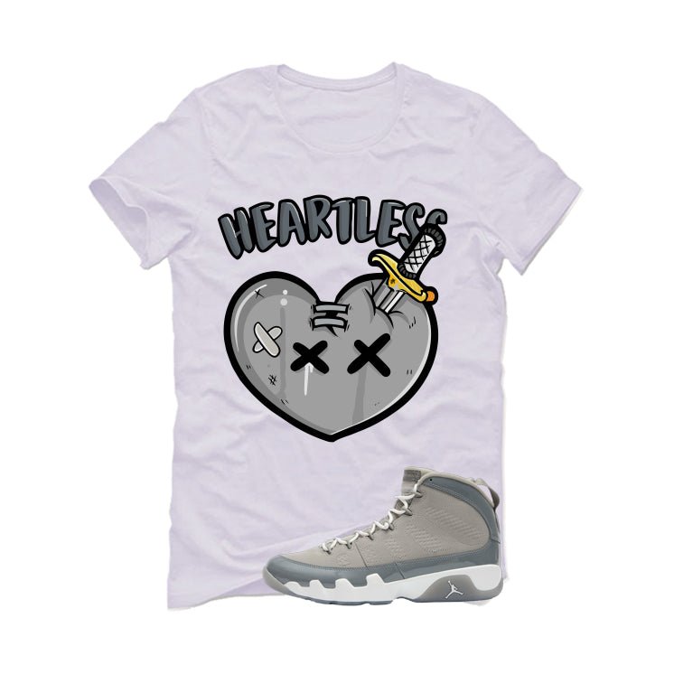 Air Jordan 9 Cool Grey White T-Shirt (Heartless)| illcurrency