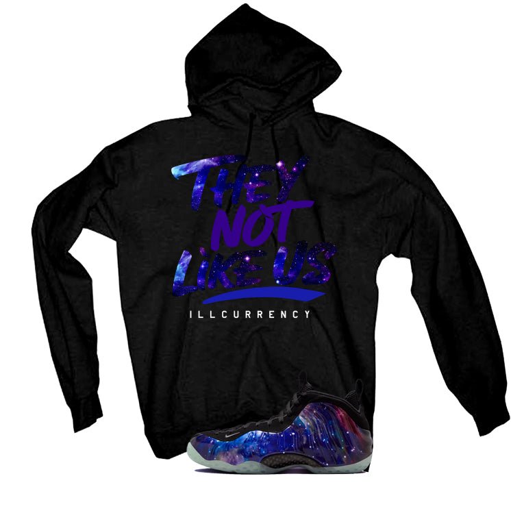 Nike Air Foamposite One Galaxy Black T-Shirt (They not like us)| illcurrency