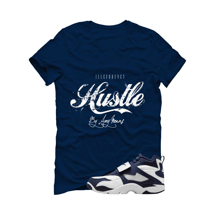 Nike Air Diamond Turf Cowboys Matching T-Shirt, Sweatshirts & Hoodies Navy Blue T-Shirt (Hustle By Any Means)| illcurrency
