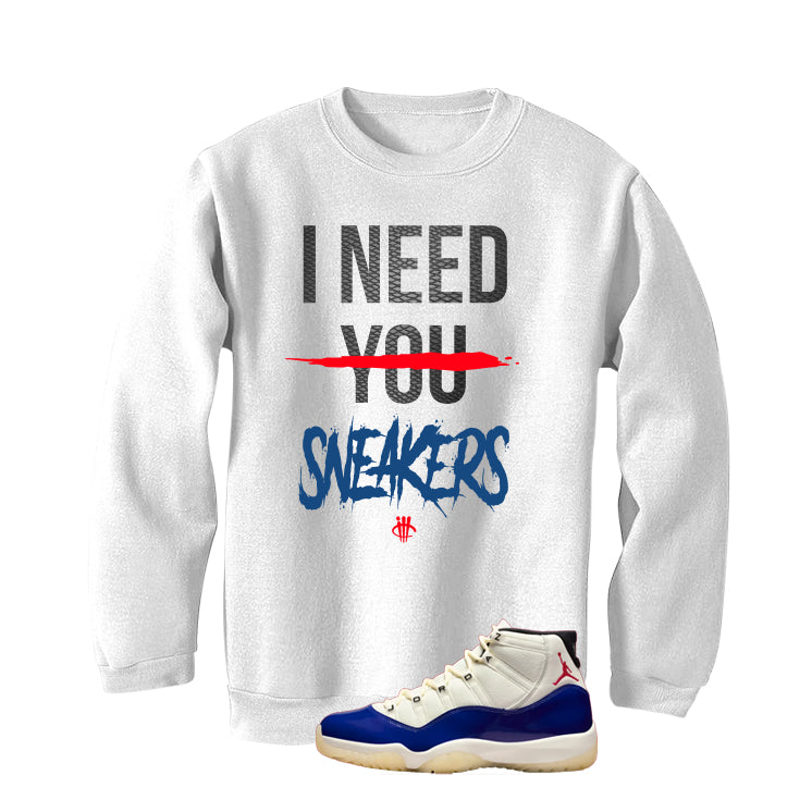 Air Jordan 11 Rare Air Matching T-Shirt, Sweatshirts & Hoodies White T-Shirt (I need your sneakers)| illcurrency