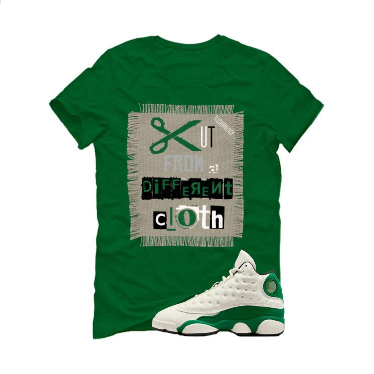 Air Jordan 13 GS Pine Green Pine Green T-Shirt (Cut from a different cloth)| illcurrency